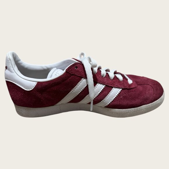 Adidas Gazelle Shoe - Burgundy - Size W6.5 / M5.5 - Gently Used, Great Condition - Picture 5 of 7